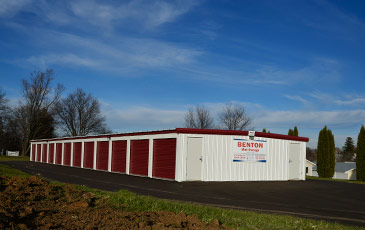 Benton storage location on Ridge Avenue