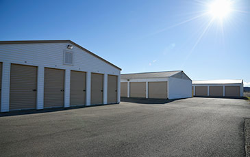 Scales Mound Storage facility daytime view